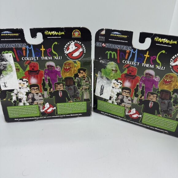 Ghostbusters Minimates GOOEY RAY STANTZ,EXPLODING STAY PUFT ,PETER VENKMAN,GHOST - Picture 4 of 8